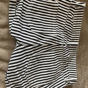 H&M striped shorts